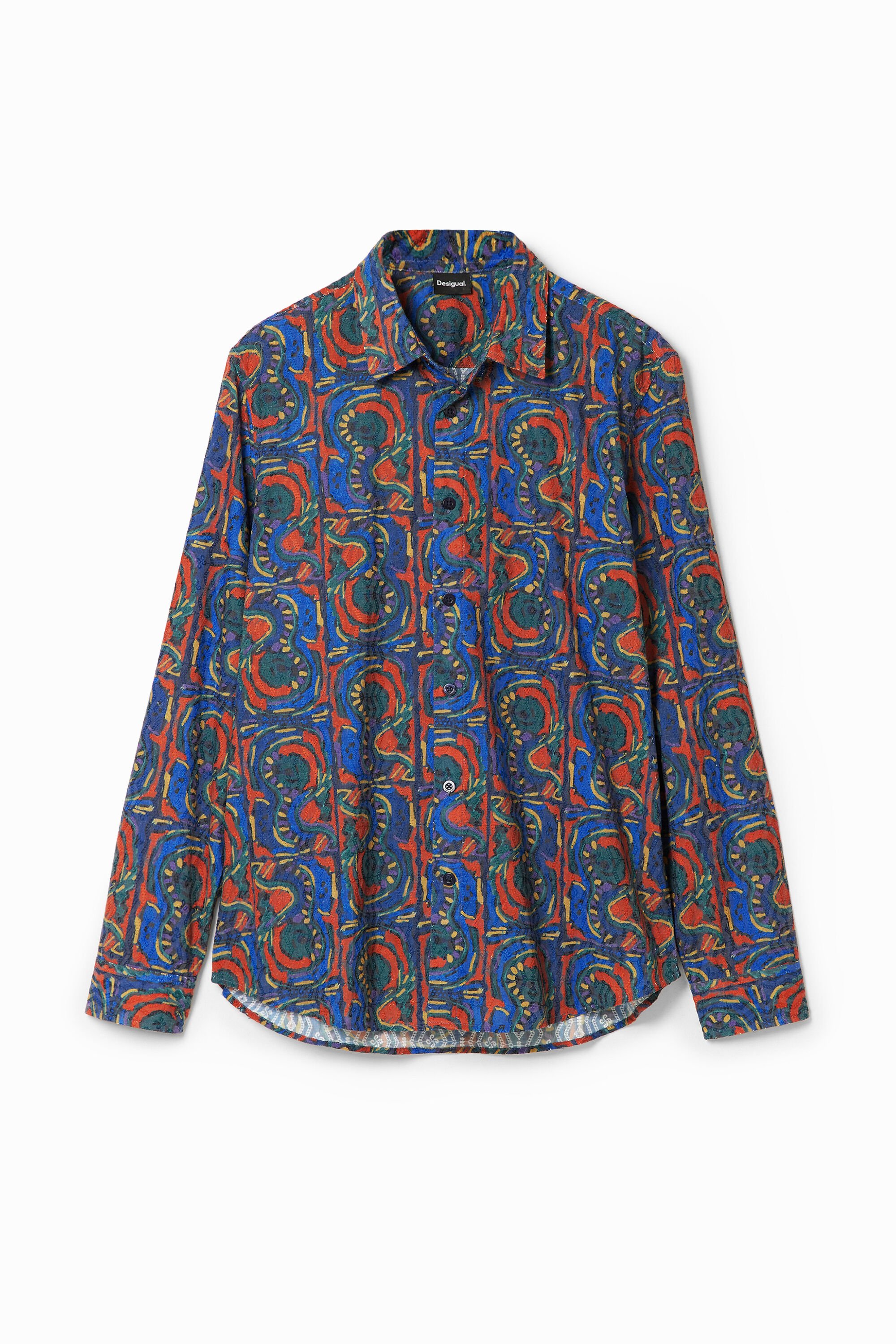 Camisa bordada Desigual Arty para hombre