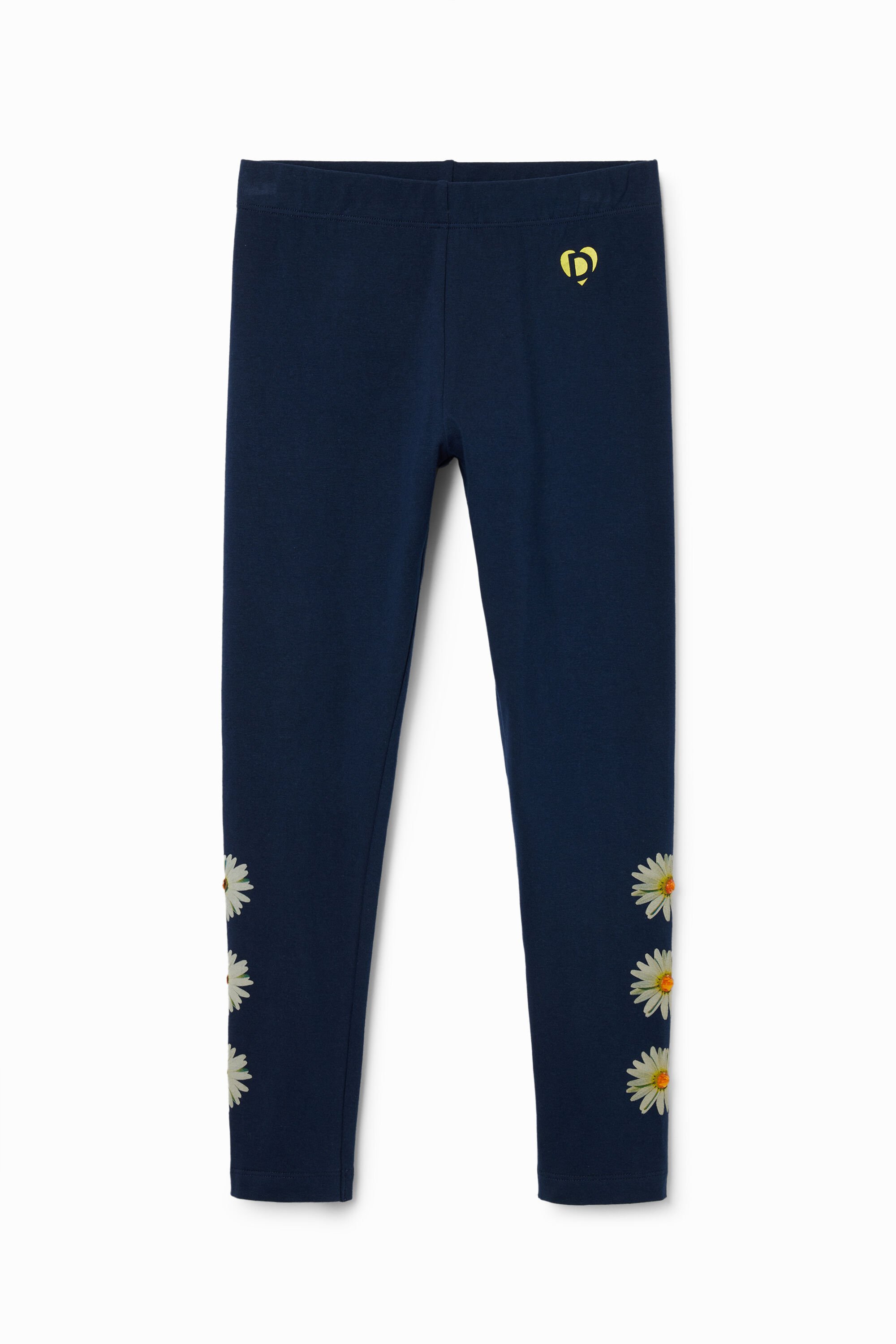 Leggings largos Desigual margaritas para hombre