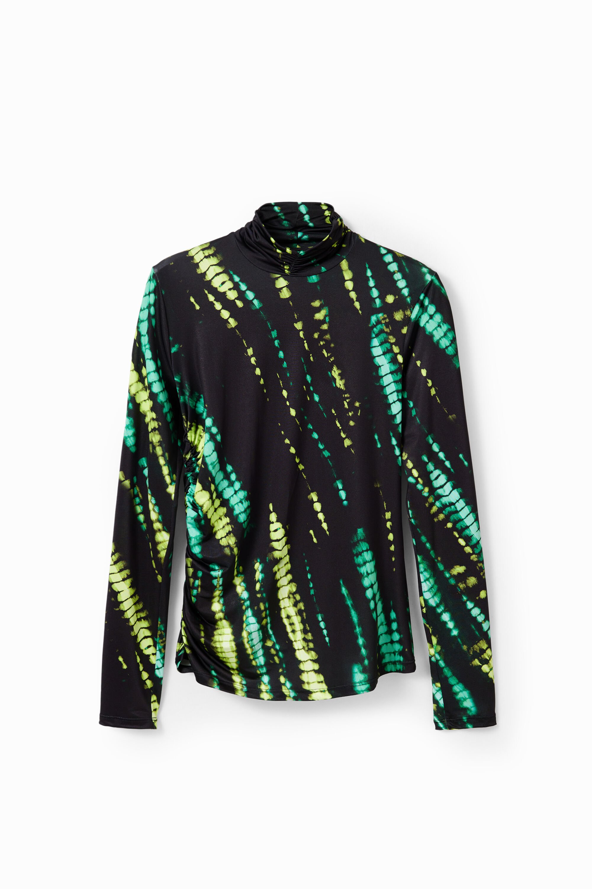 Camiseta slim fruncida tie-dye Desigual para hombre