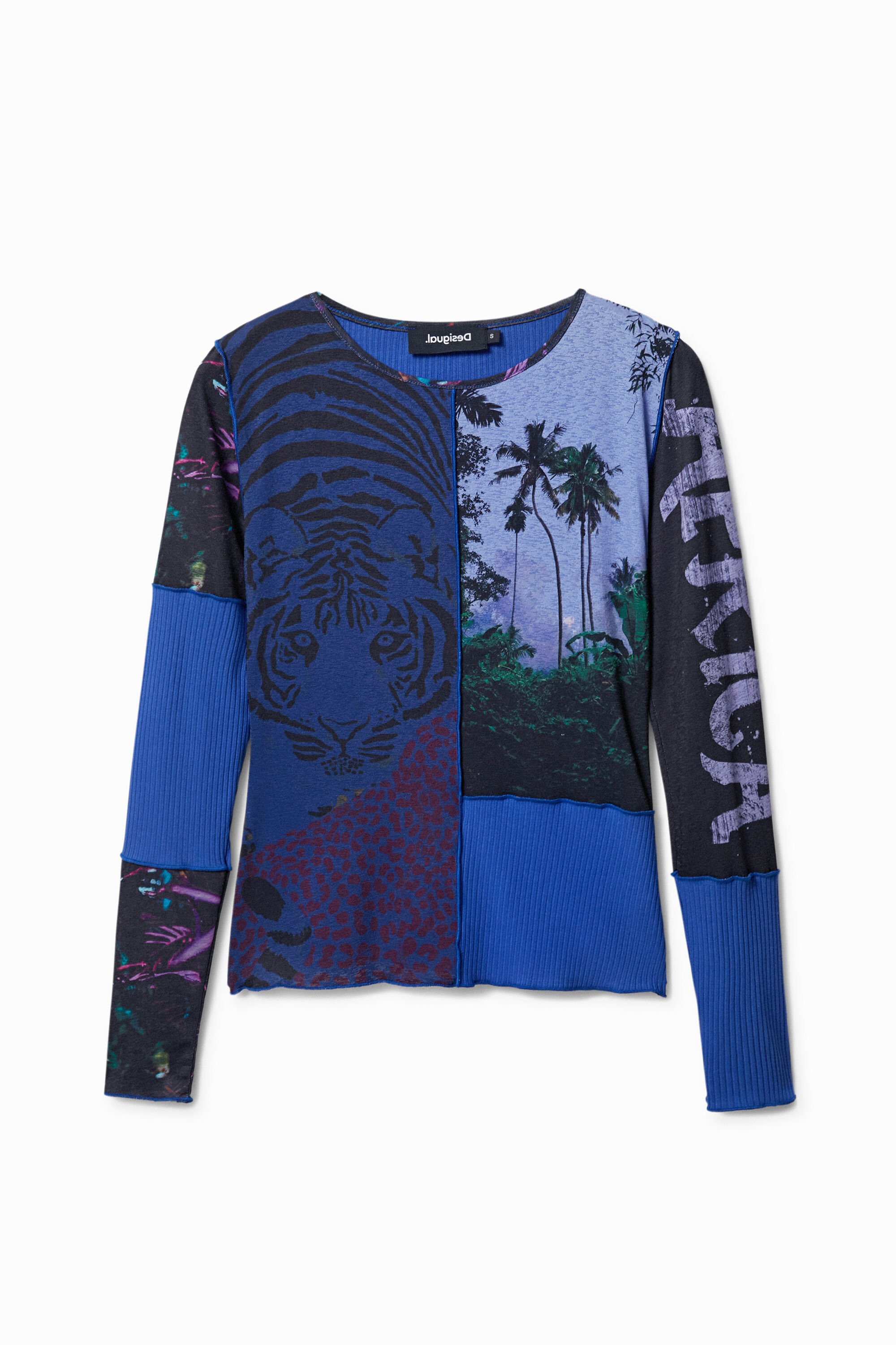 Camiseta slim África fehombre