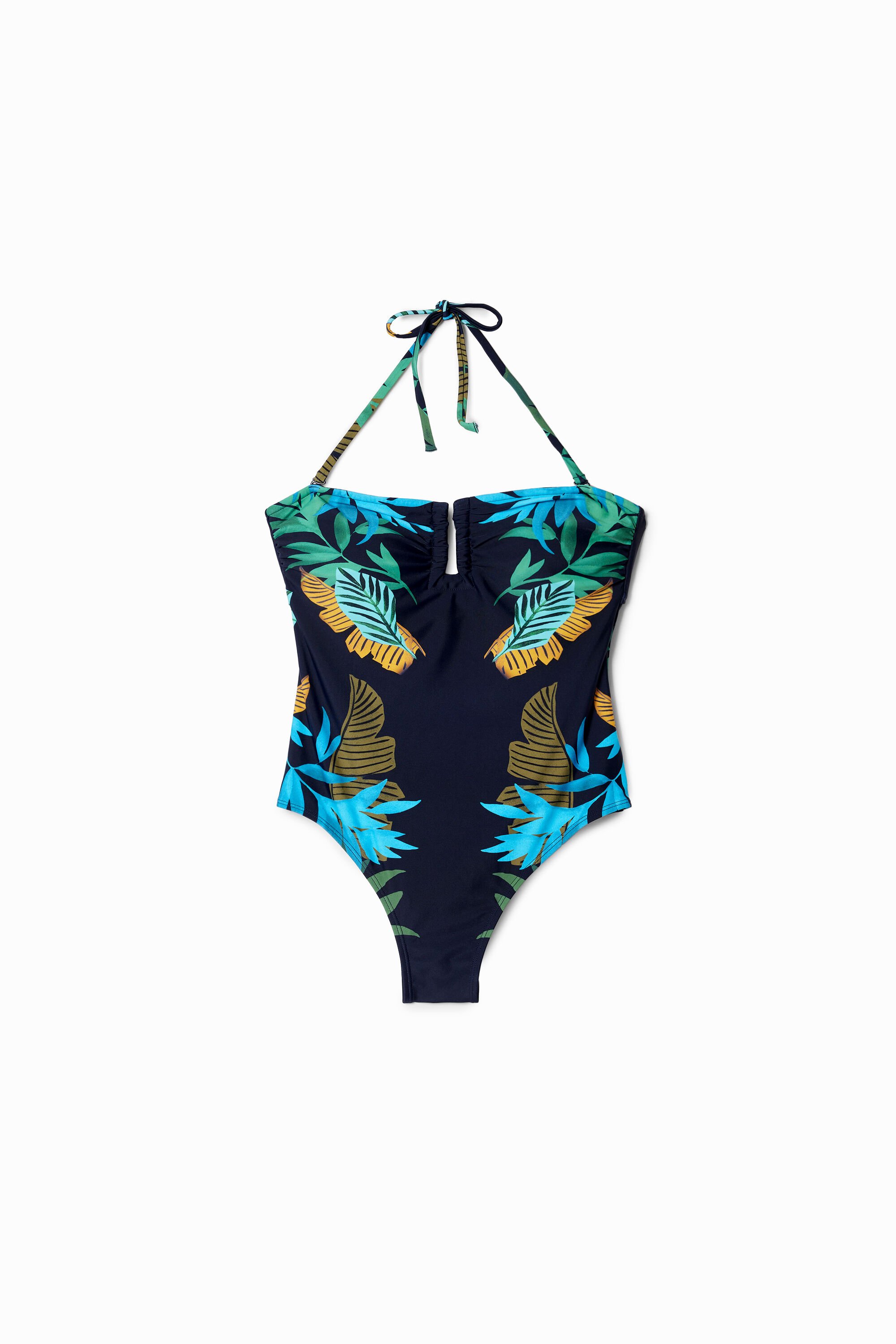 Desigual Traje de Baño Bandeau Tropical