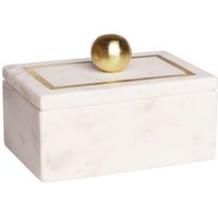 Caja de Almacenamiento Decorativa Estilo Glam Mármol Caja de Almacenamiento Decorativa Estilo Glam Mármol