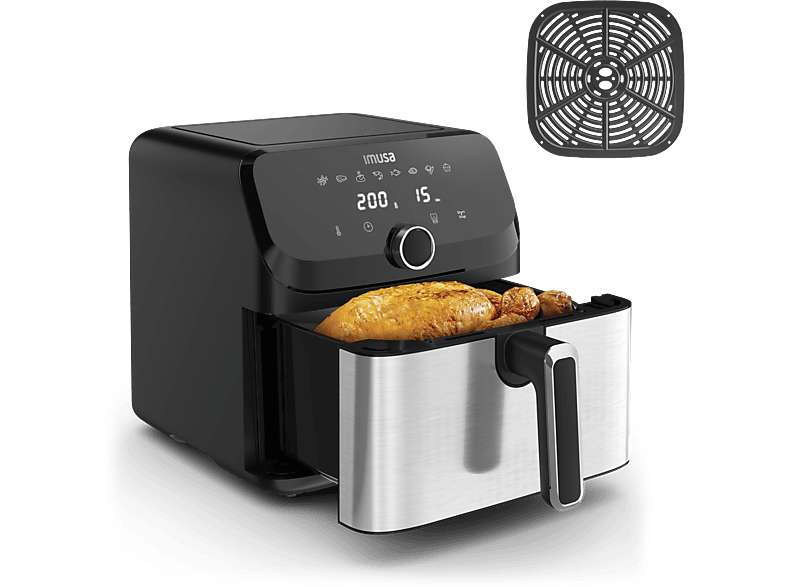 Freidora de Aire Moulinex Easy Fry Mega EZ855D, 7.5L