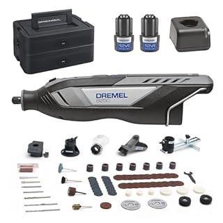 Dremel 8250 Herramienta Rotativa Inalámbrica 12V Sin Escobillas con 2 Baterías