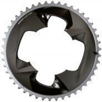 Plato SRAM Force AXS 2x12 velocidades 48T 107 BCD Gris Polar