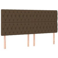 Cabecero de Cama Oscuro 200 x 7 x 118/128 cm M02_0009133