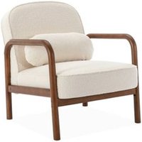 Sillón Escandinavo de Madera de Hevea