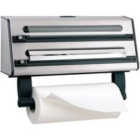 Portarrollos de Cocina Triple Inoxidable
