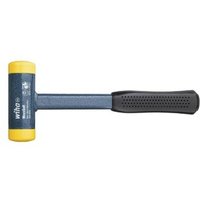Wiha Martillo de Cara Blanda Semiduro con Tubo de Acero