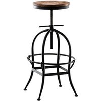 Taburete Industrial CLP Metal Negro 45x45x71 cm