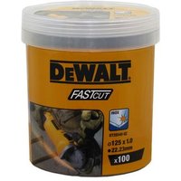 Dewalt DT20540-QZ Cubo de 100 Discos de Corte para Acero Inoxidable