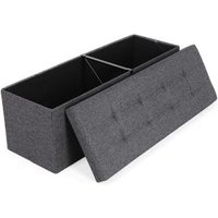 Baúl plegable de almacenamiento de lino