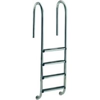 Escalera Pasamanos Muro Modelo Luxe De 4 Peldaños Astralpool
