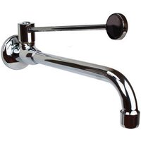 Grifo de Lavabo Monomando Médico Latón Cromo Brillo