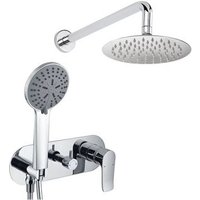 Grifo de Ducha Empotrada Monomando Sar Cromo