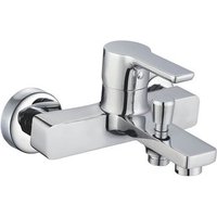 Grifo de Bañera Monomando Pin Latón Cromo Brillo