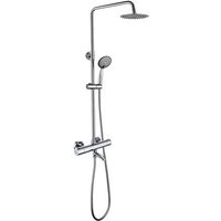 Columna de Ducha Termostático Redonda y Cuadrada 85-115 Cm