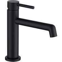 Grifo de Lavabo Monomando Oso Latón Negro Mate