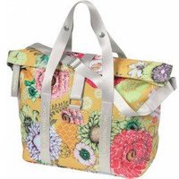 Basil Bolsa Bloom Field Klickfix 11l Impermeable Poliester Flores C/reflect.