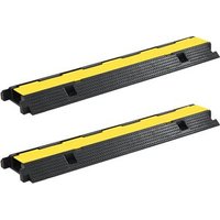 Rampa Protectora de Cables Vidaxl de 1 Canal y 100 cm