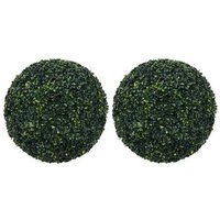 Bolas de boj artificiales Vidaxl 52 cm
