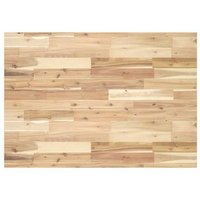 Tablero de Mesa Rectangular de Madera Maciza Acacia 100x70x4 cm
