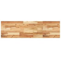 Tablero de Mesa Rectangular de Madera Maciza de Acacia 140x40x4 cm