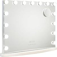 Espejo Tocador Flamingueo con 15 LED y 3 Modos de Luz