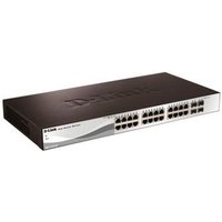 Switch D-link DGS-1210-28 24 Puertos 10/100/1000 Mbps 4 Puertos SFP