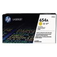 Hp Cartucho De Tóner Original LaserJet 654a Amarillo