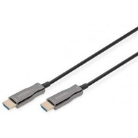 Digitus Cable Fibra Óptica Híbrido HDMI AOC UHD 4K 15M
