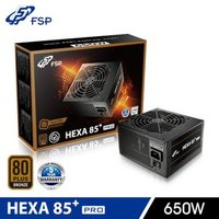 Fuente de Alimentación FSP Hexa Pro 650W 80+ Bronze