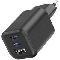 Cargador Swissten Noir de 65W con 3 puertos USB-C y 1 puerto USB-A