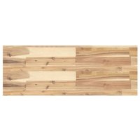 Tablero de Mesa Rectangular de Madera Maciza Acacia 100x30x4 cm