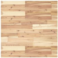 Tablero de Mesa Cuadrado de Acacia Maciza 70x70 cm