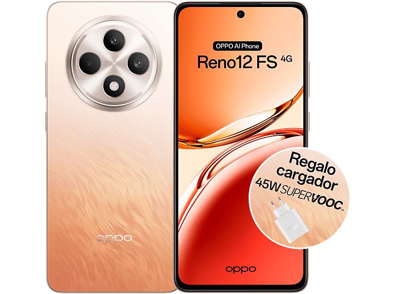 Móvil OPPO Reno 12 FS 4G 512 GB 8 GB RAM Móvil OPPO Reno 12 FS 4G 512 GB 8 GB RAM