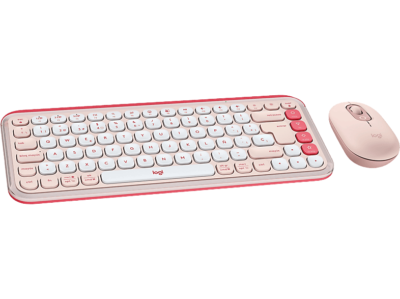 Pack Teclado y Ratón Logitech Pop Icon Inalámbrico