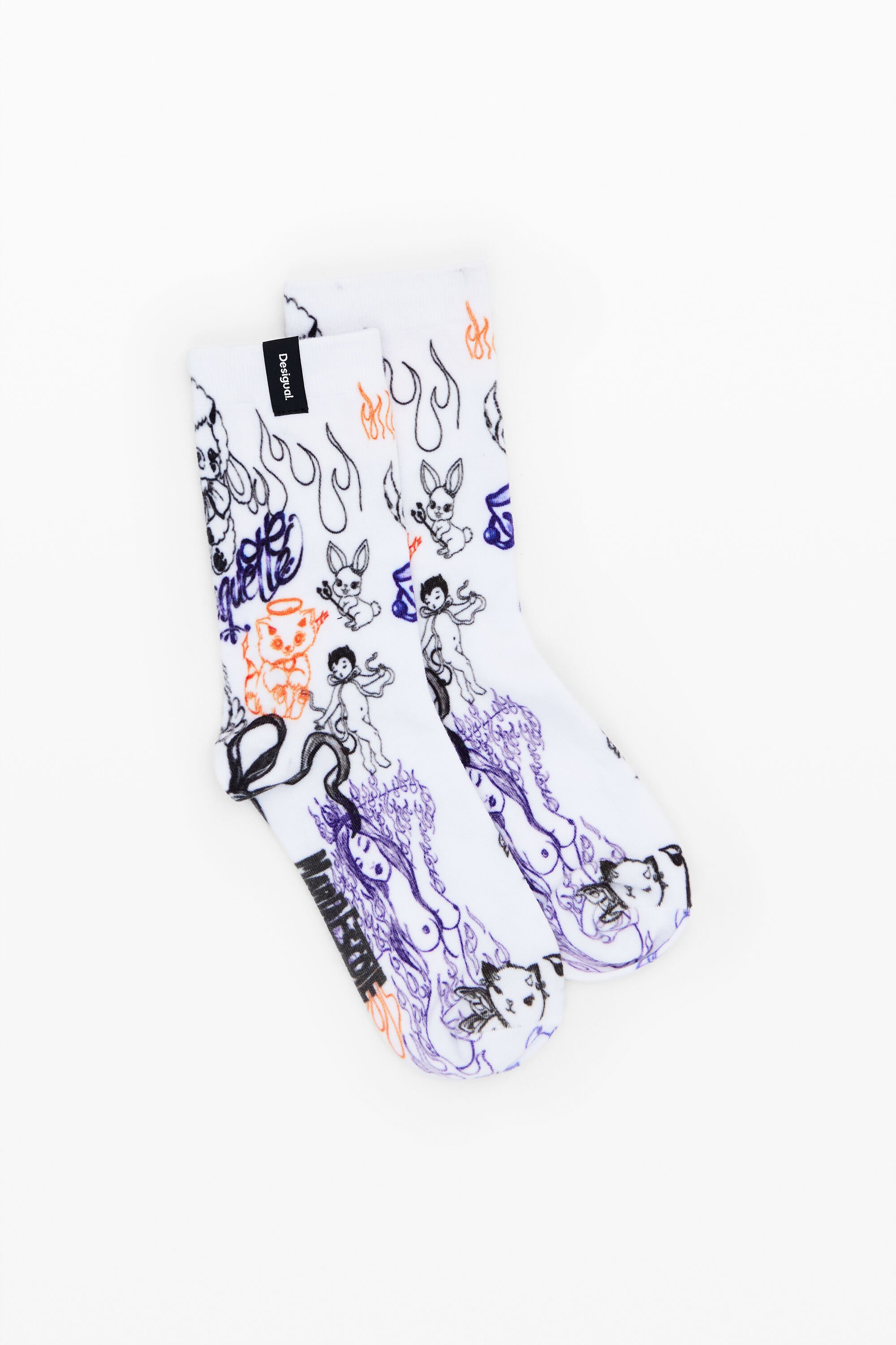 Calcetines Desigual Bolimanía María Escoté Mujer