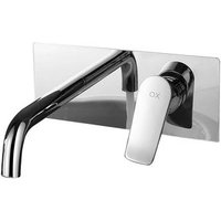 Grifo de Lavabo Monomando Empotrado Rei Cromo