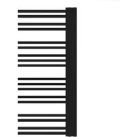 Radiador Secatoallas Calefacción 120x50cm Acero Negro Mate