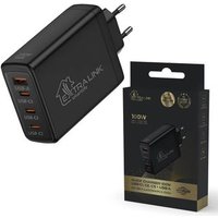 Cargador Extralink Charesl01 Smart Life Gan 100W 3xUSB-C + USB-A