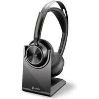 Auriculares Poly Voyager Focus 2 UC con Base de Carga Bluetooth
