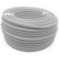 Techly ITP9-FLU-0100 Cable de Red Cat6 U/UTP, 100 m, Gris