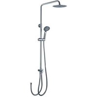 Columna de Ducha Redonda 80-120 cm Sin Grifería Fabricada en Latón