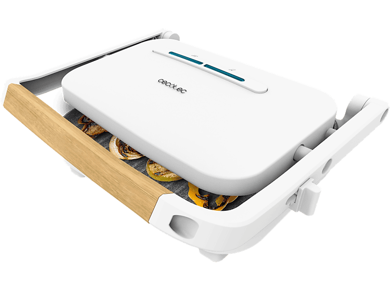Sandwichera Cecotec Rock’nGrill 1300 Wood W