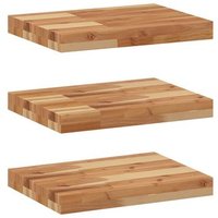 Estante Flotante de Madera de Acacia Vidaxl 40x30x4 Cm