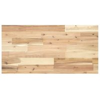 Estante Flotante Madera Maciza Acacia Vidaxl 80x40x4 Cm