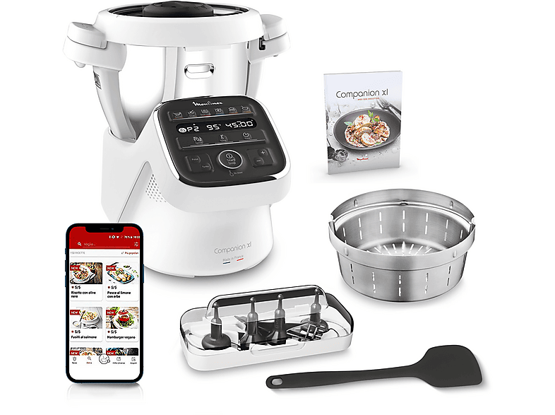 Robot de Cocina Moulinex Companion XL HF80DB 3L
