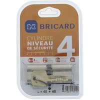 Bricard Serial Xp 18004 Cilindro 40+40 Mm Nivel 4