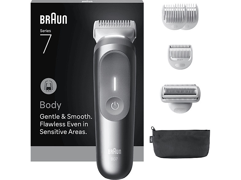 Afeitadora corporal Braun BodyGroomer Series 7 BG7550 Wet&Dry